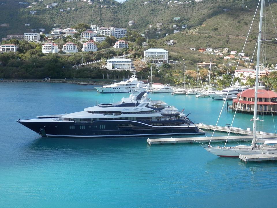 Wealthy Real Estate Investor Yacht