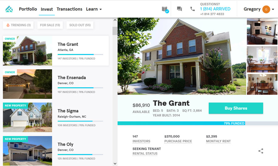 Arrived Homes Review: Fractional Shares in Rental Properties for $100