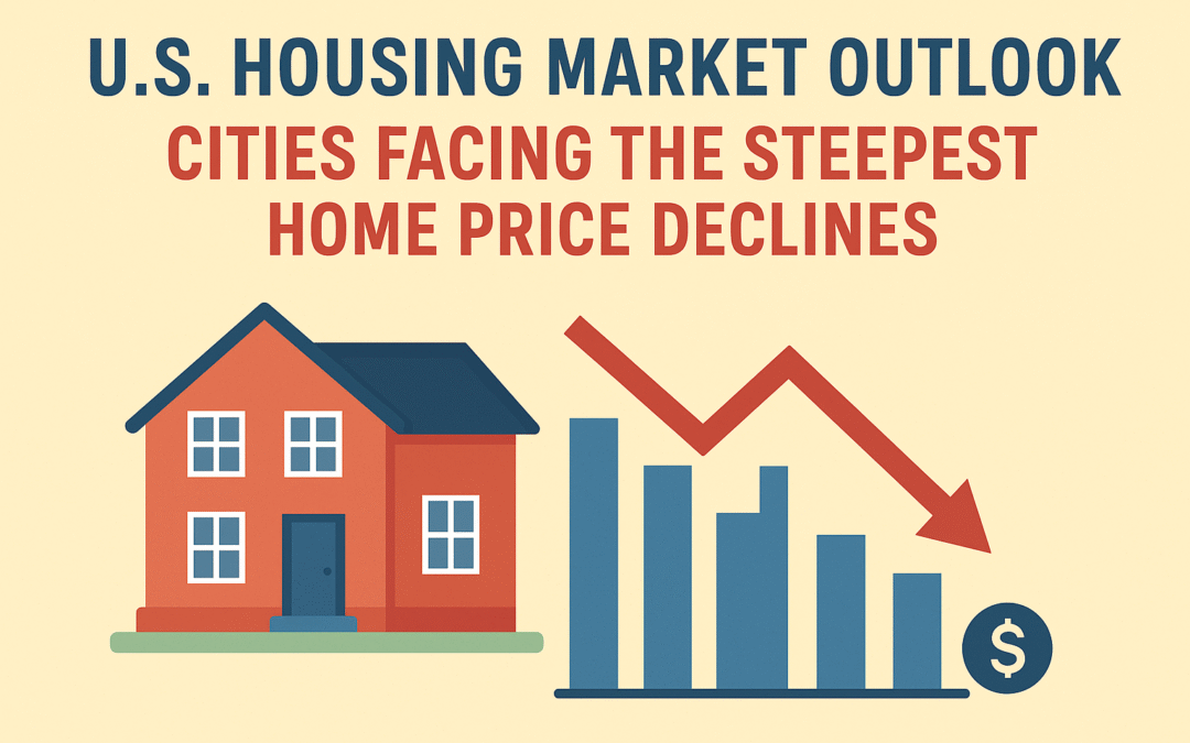 U.S. Housing Market Outlook: Cities Facing the Steepest Home Price Declines