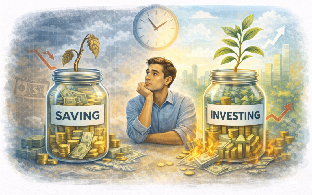 The Difference Between Saving and Investing (And Why It Matters)