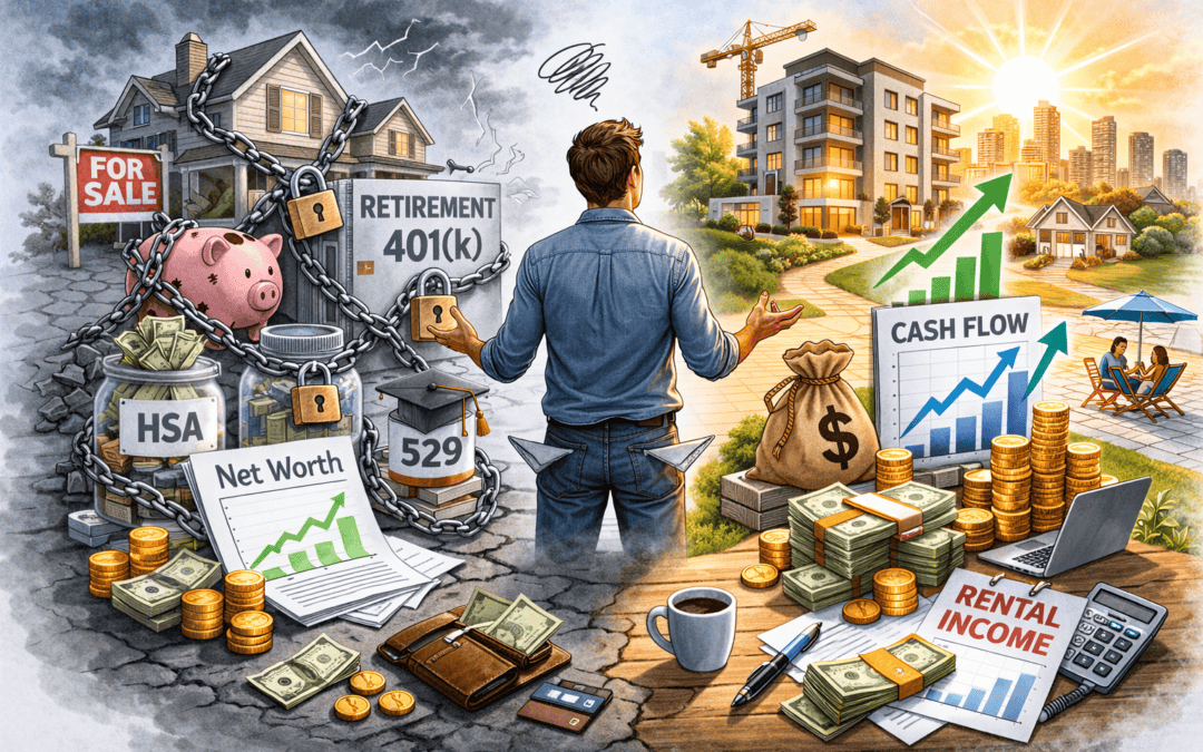 Why You’re Wealthy on Paper But Broke in Reality