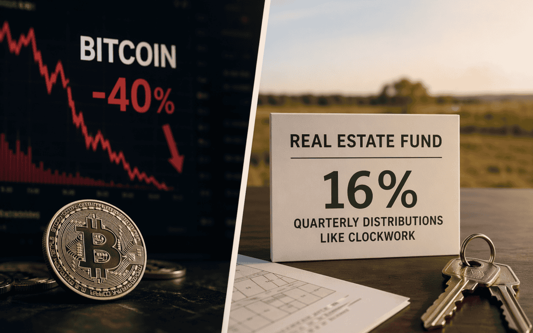 While Bitcoin Lost 40% in 2026, This Real Estate Fund Paid 16% Like Clockwork