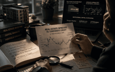 Real Estate Spreads Just Normalized vs. Corporate Credit (Here’s Why That Matters)
