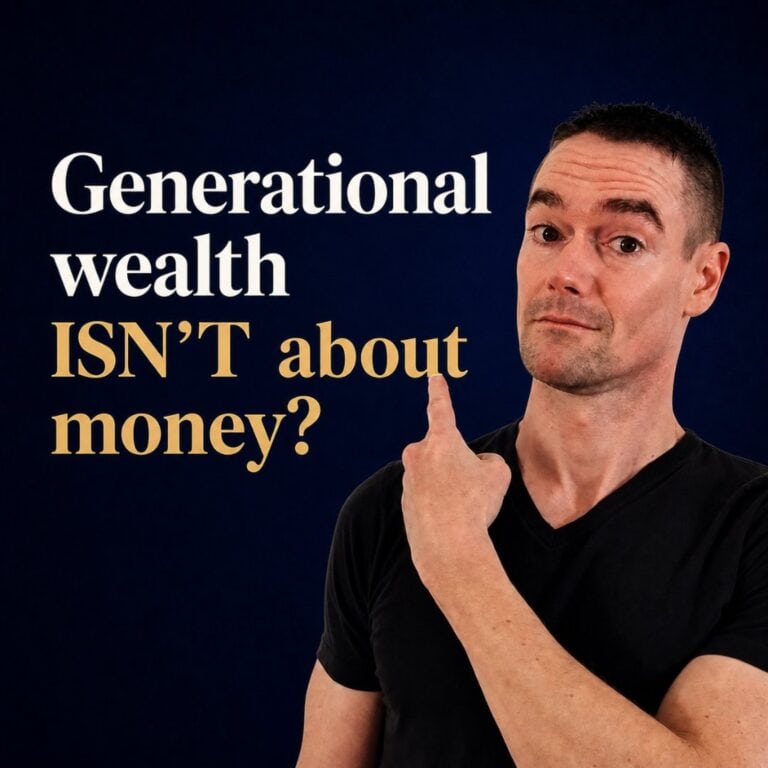 Wait, Generational Wealth Isn’t Really About Money?